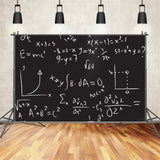 Back to School Science Formula Blackboard Backdrop BRP7-51