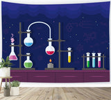 Back to School Chemistry Lab Photography Backdrop BRP7-3