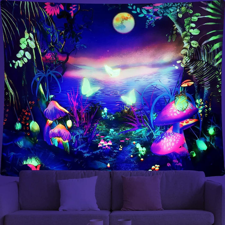 Blacklight Tapestry – Dbackdrop