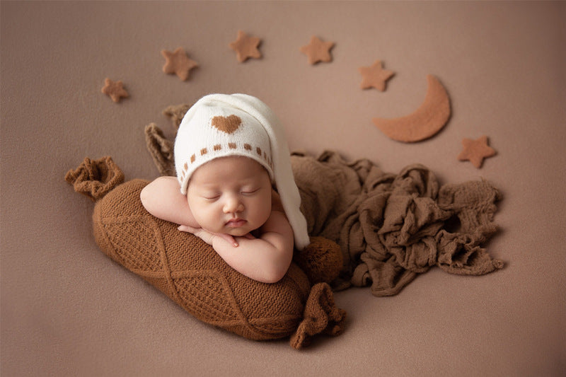 Newborn photography props colorful candy pillow or Heart Hat BZ1 MZ1