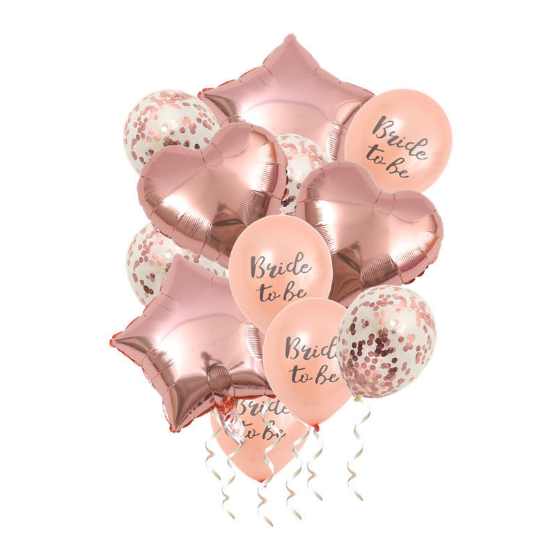 Bridal Bachelorette Party Balloon Set for Bridal Party Decoration BA4