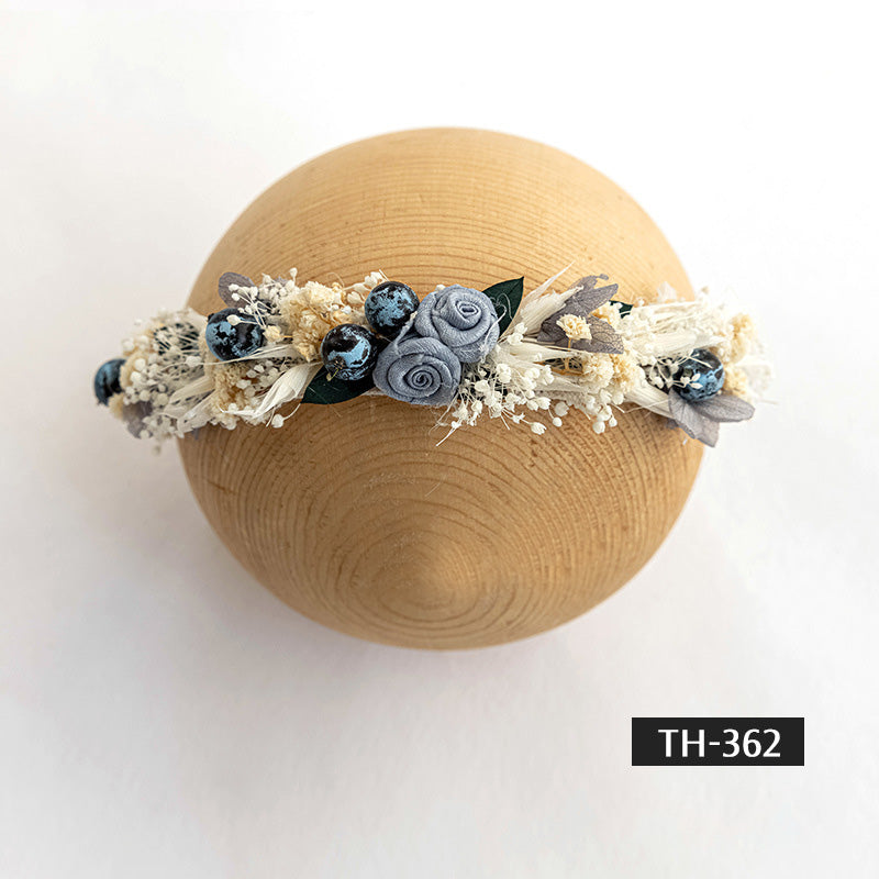 Newborn Photography Faux Flower Headband Hair Accessories TH3