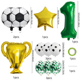 32" Digital Football World Cup Theme Balloon Set Trophy Party Decoration BA47