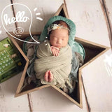 Wooden Star Shaped Newborn Photography Props SYPJ3