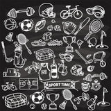 Back to School Sports Chalkboard Photography Backdrop BRP7-22