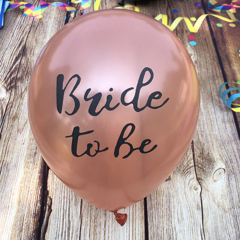 Bridal Bachelorette Party Balloon Set for Bridal Party Decoration BA4