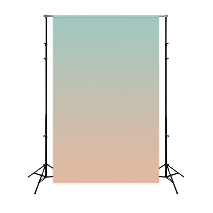 Backdrops For Portraits Mint Pink Gradient Photography Backdrop BRP-11-603