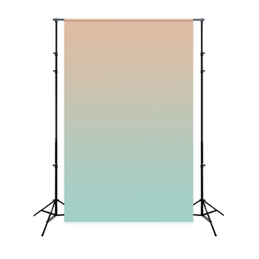 Portrait Photography Backdrop Gradient Blush Green Studio Backdrop BRP-11-604