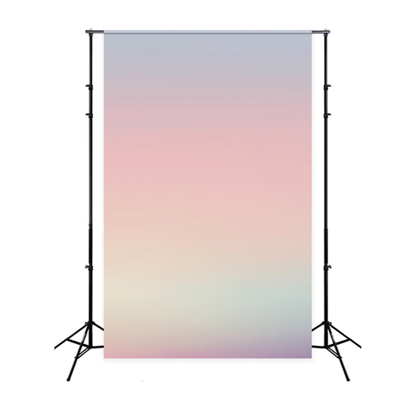 Portrait Studio Backdrops Gradient Pink Purple Blue Backdrop BRP-11-608