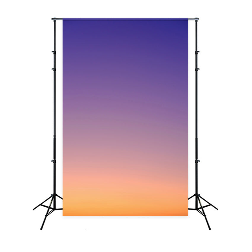 Portrait Studio Backdrop Gradient Orange Purple Fade Backdrop BRP11-611