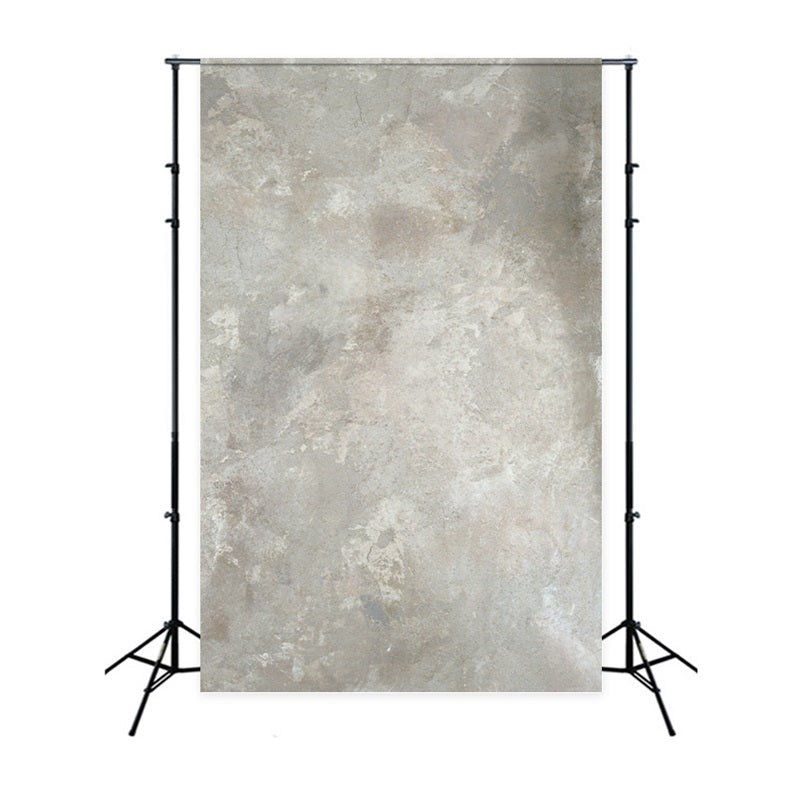 Grey Portrait Backdrop Vintage Grey Wall Aged Backdrop BRP-11-618