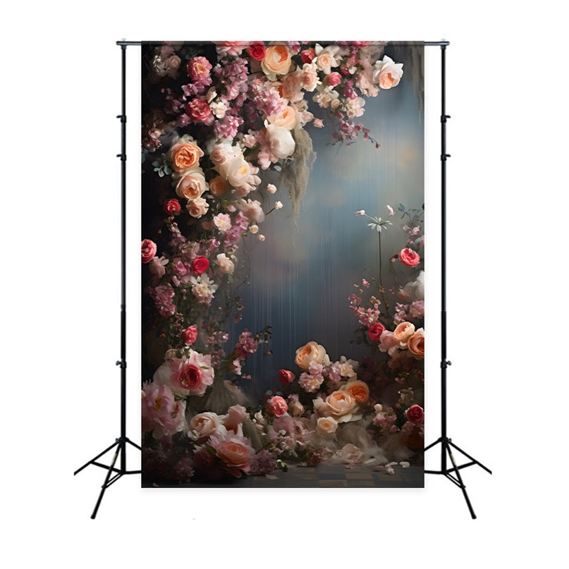 Portrait Backdrop Blossom Flower Wall Art Backdrop BRP11-647