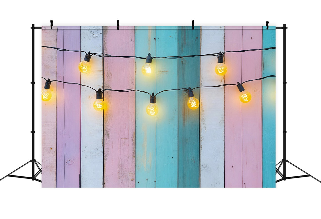 Easter Backdrops Photography Rustic Spring Pastel Wood Backdrop BRP1-290