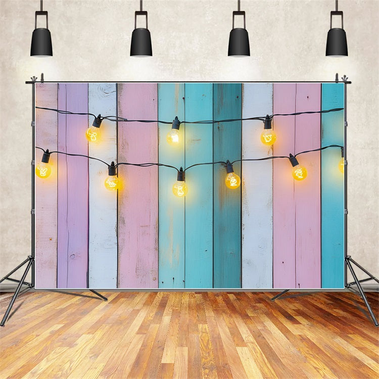 Easter Backdrops Photography Rustic Spring Pastel Wood Backdrop BRP1-290