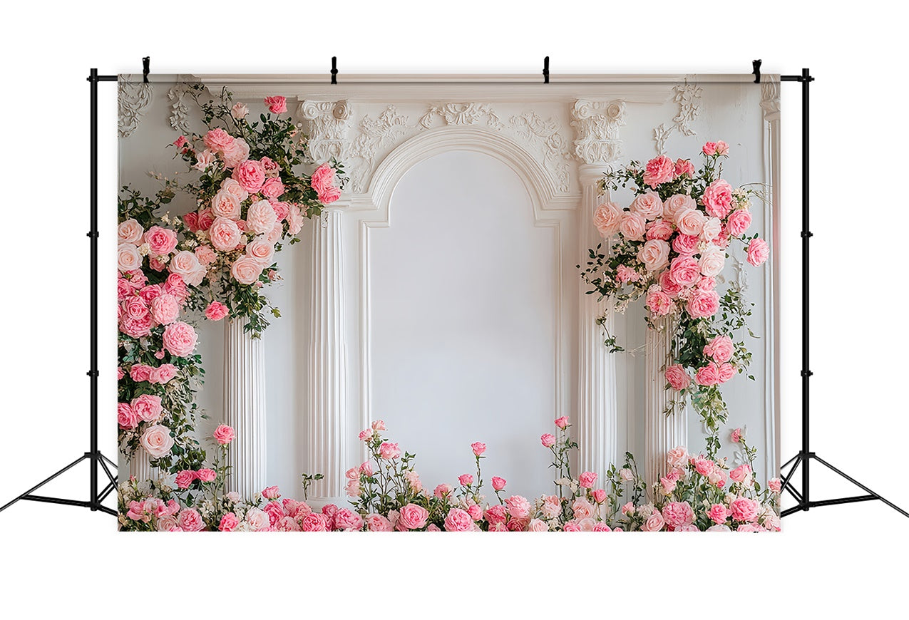 Flower Backdrop Photography Sophisticated Rose Arch Backdrop BRP1-358