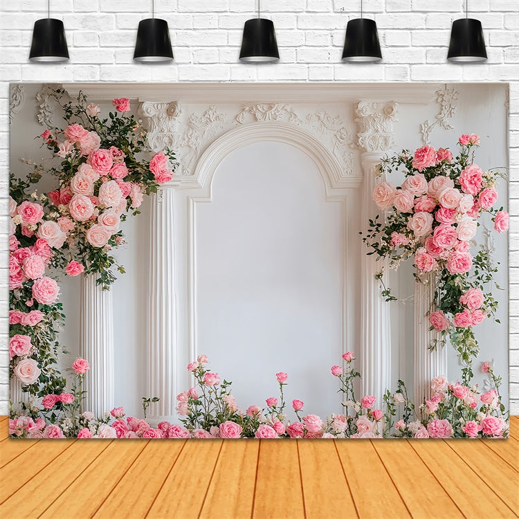 Flower Backdrop Photography Sophisticated Rose Arch Backdrop BRP1-358