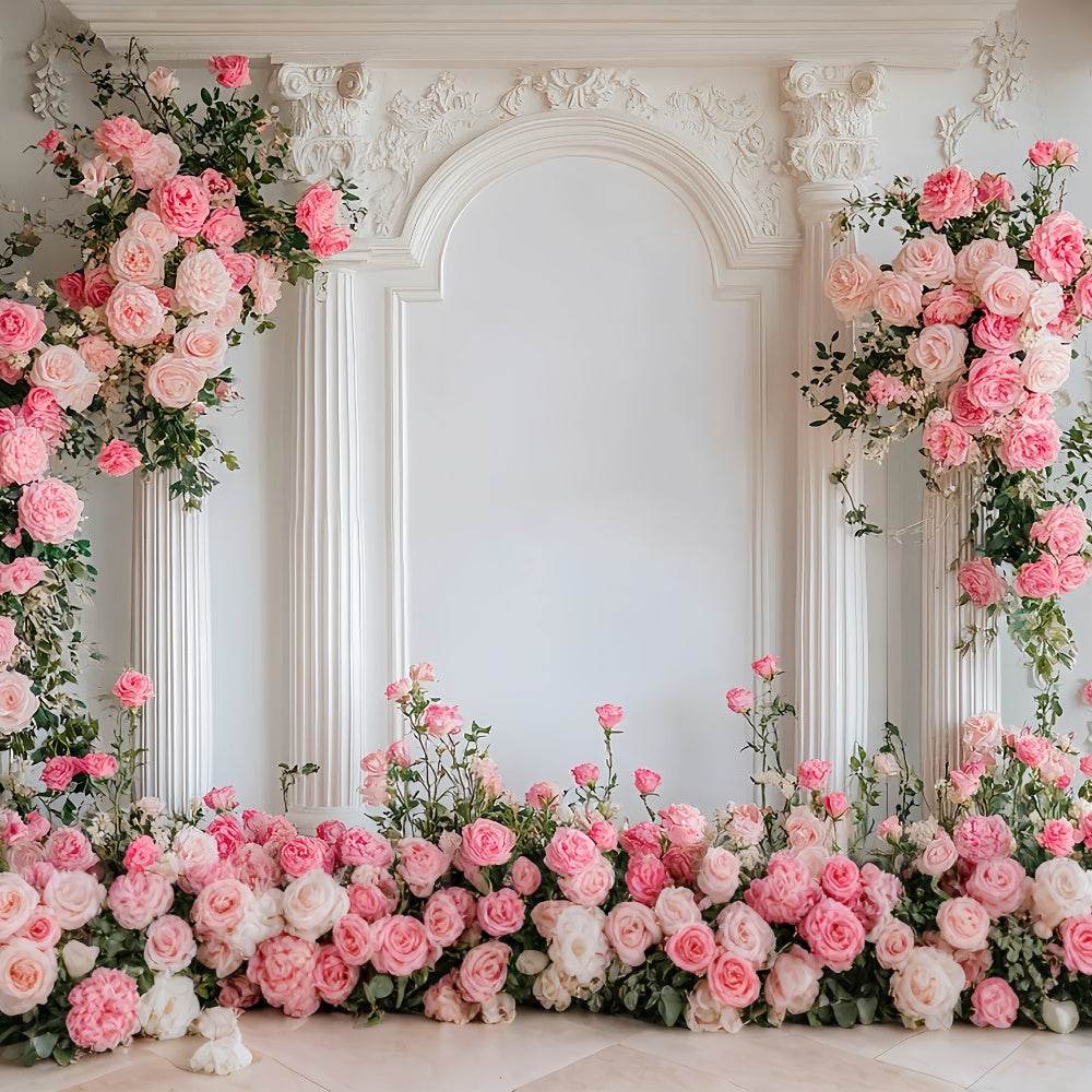 Flower Backdrop Photography Sophisticated Rose Arch Backdrop BRP1-358