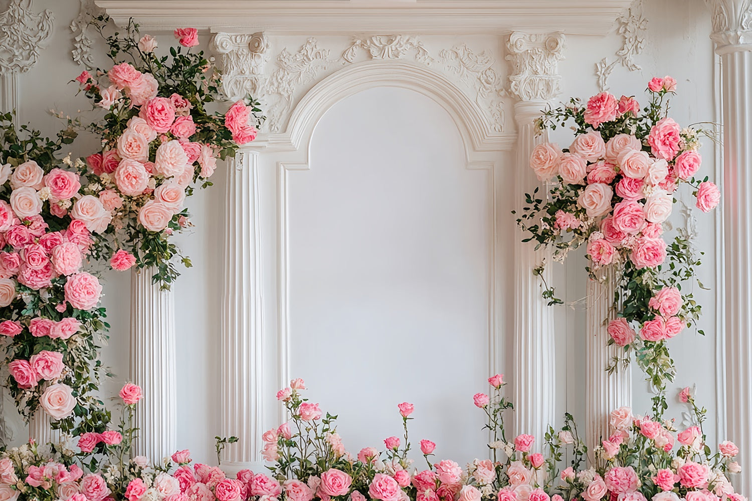 Flower Backdrop Photography Sophisticated Rose Arch Backdrop BRP1-358