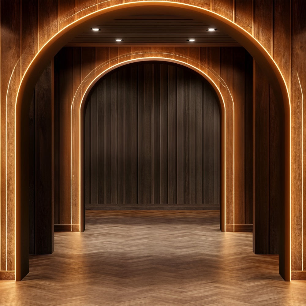 Boudoir Backdrop Ideas Wood Paneled Arch Backdrop BRP1-444