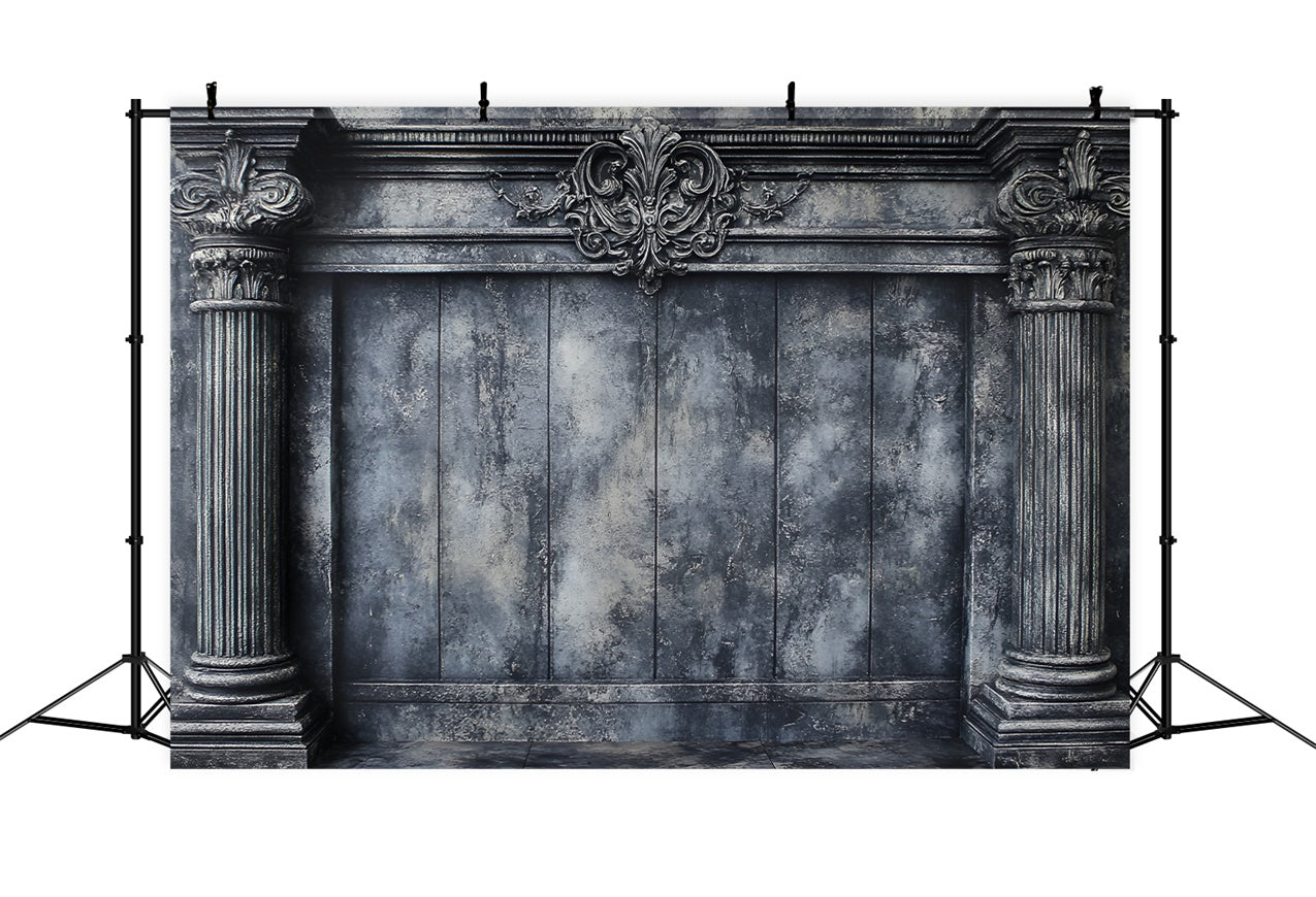 Boudoir Backdrop Ideas Elegant Textured Columns Wall Backdrop BRP1-447