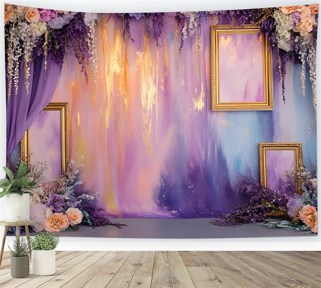 Boudoir Photo Backdrops Floral Arrangements Dreamy Pastels Backdrop BRP1-482