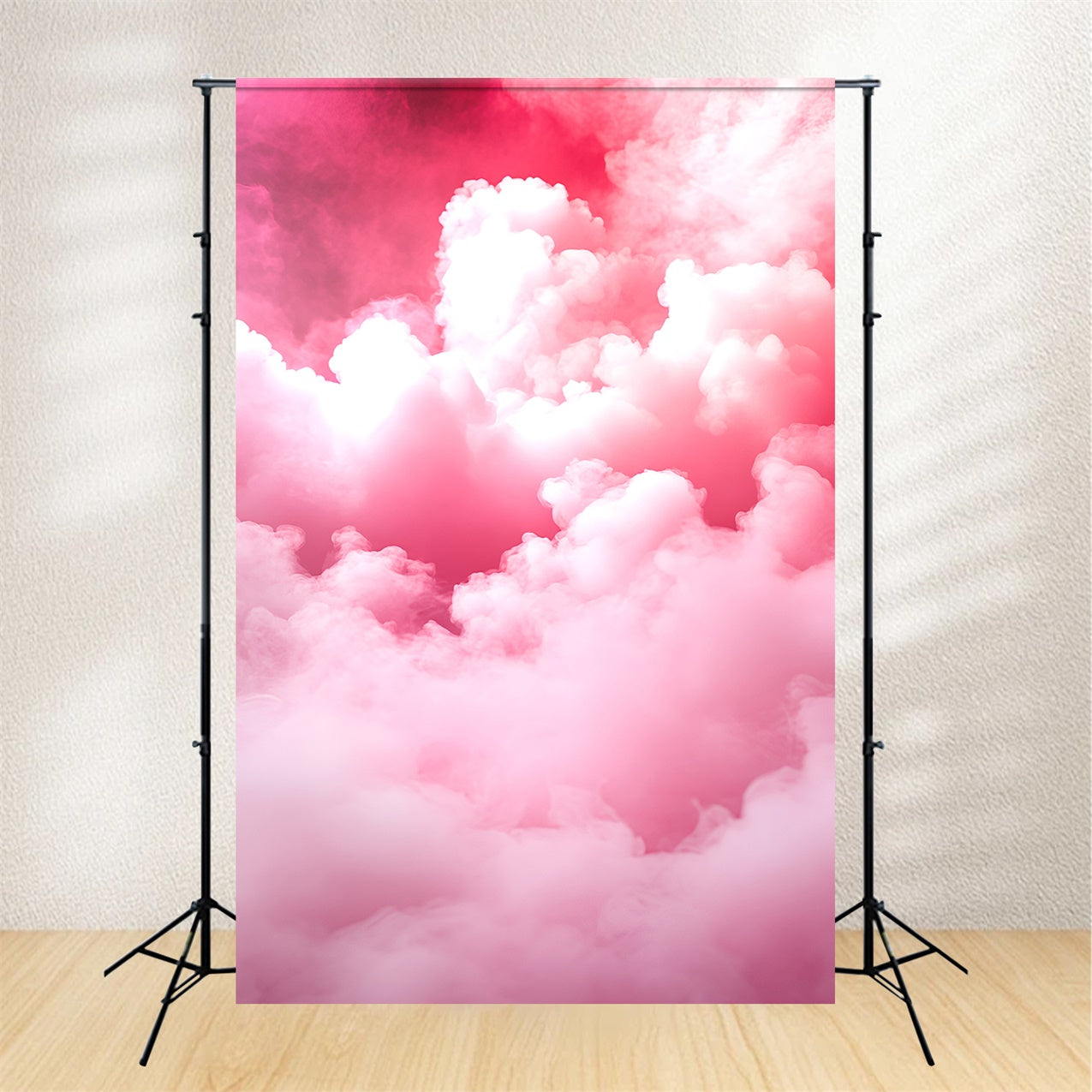 Backdrops For Boudoir Pink Fluffy Clouds Photography Backdrop BRP1-491