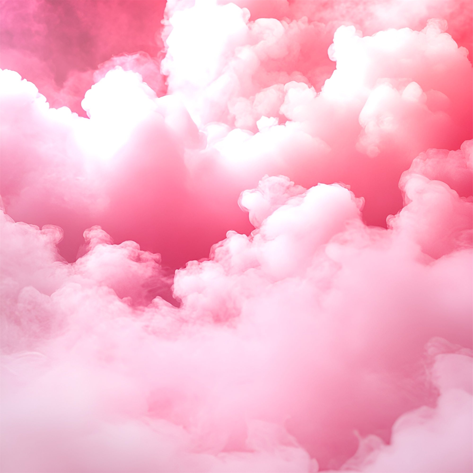 Backdrops For Boudoir Pink Fluffy Clouds Photography Backdrop BRP1-491