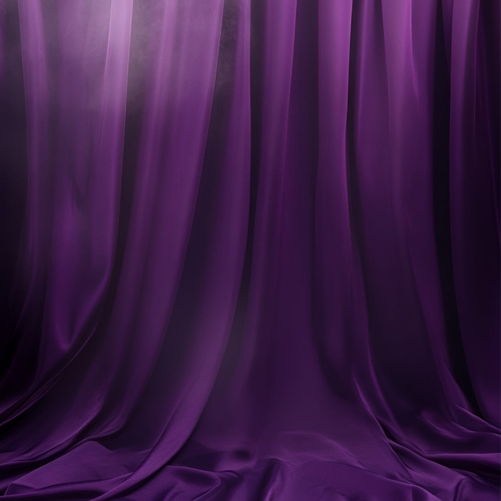 Boudoir Backdrops Luxurious Royal Purple Curtain Backdrop BRP1-493