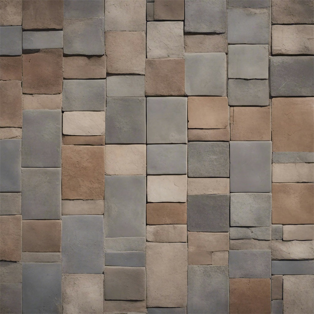 Photo Backdrop Floor Earthy Tones Brick Floor Backdrop BRP1-558