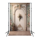 Retro Photography Backdrop Romantic Pink Petals Backdrop BRP10-282