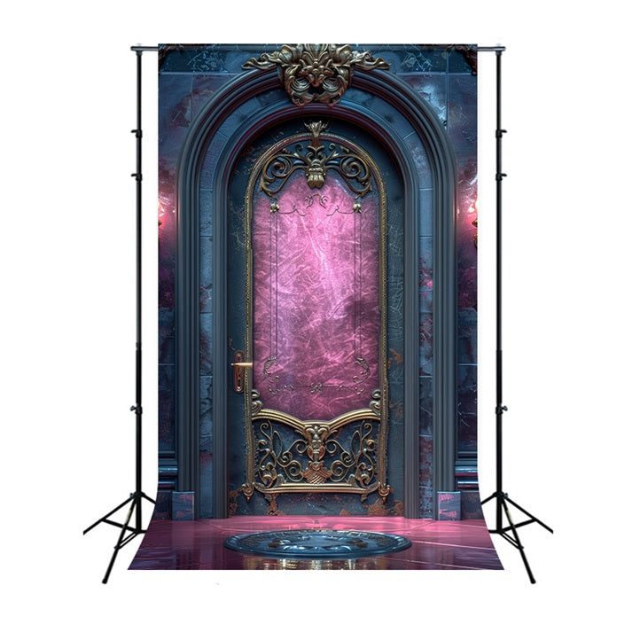 Dark Vintage Wall Backdrop Pink Marble Backdrop BRP10-294