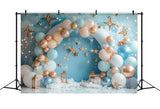 Birthday Backdrop Ideas Star Balloon Arch Backdrop BRP10-316