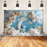 Birthday Backdrop Night Sky Moon Kids Backdrop BRP10-318