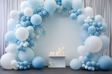 Birthday Party Backdrop Design Balloon Arch Candles Backdrop BRP10-350