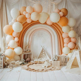 Birthday Photo Backdrop Balloon Rainbow Arch Backdrop BRP10-352