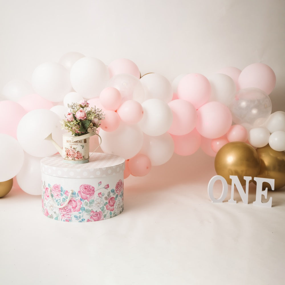 Backdrop For 1st Birthday Watering Can Balloon Backdrop BRP10-358