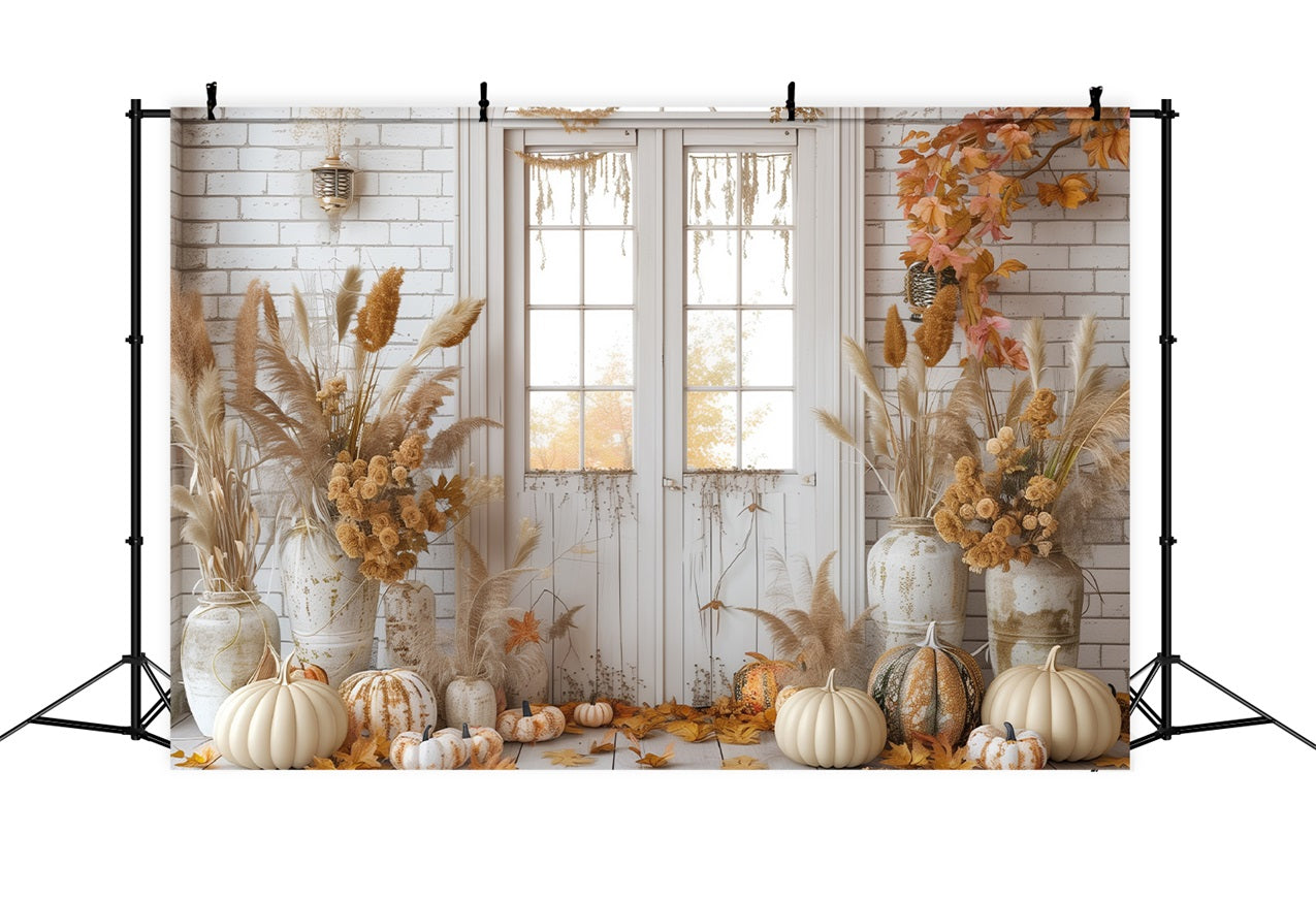 Charming Boho Harvest Floral Accents Backdrop BRP10-70