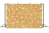 Christmas Backdrop Glittering Golden Bokeh Backdrop BRP11-136