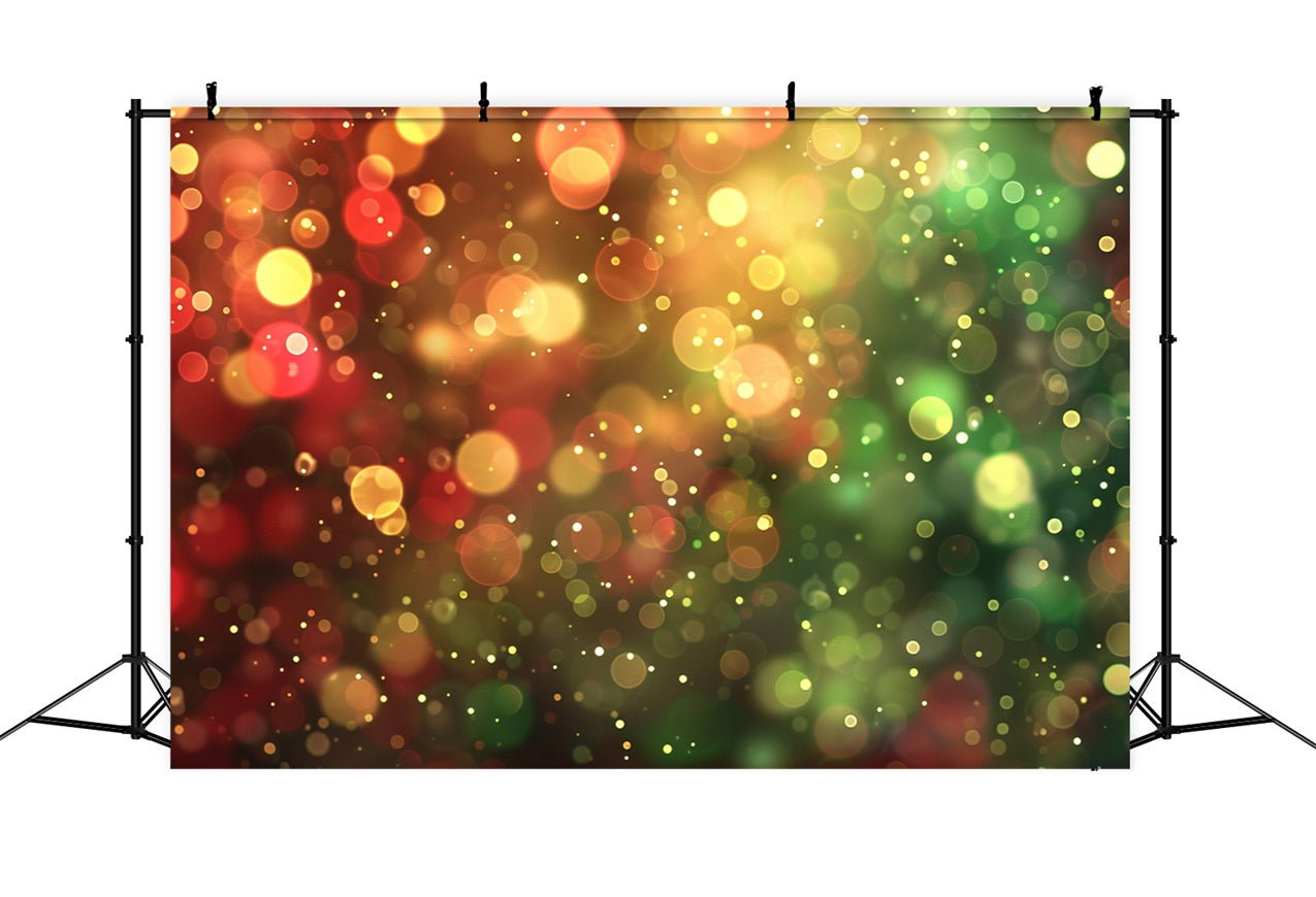 Christmas Backdrop Ideas Bokeh Lights Sparkle Backdrop BRP11-142