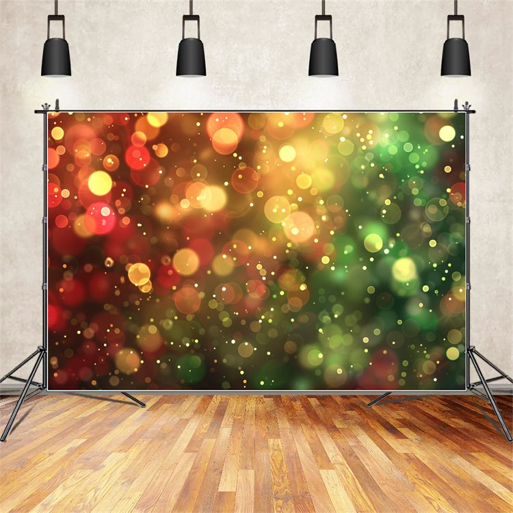 Christmas Backdrop Ideas Bokeh Lights Sparkle Backdrop BRP11-142