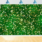 Photography Christmas Backdrops Stars Glow Golden Bokeh Backdrop BRP11-143