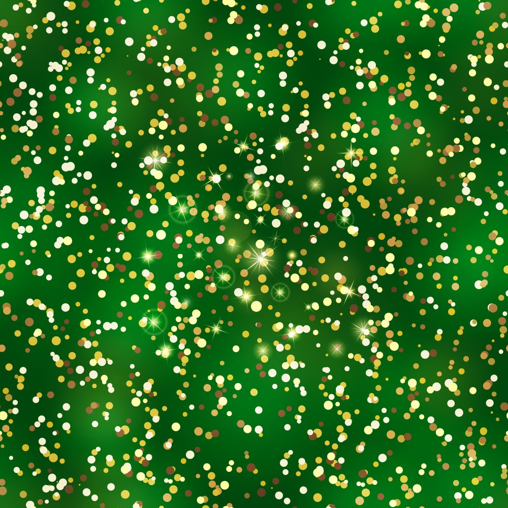 Photography Christmas Backdrops Stars Glow Golden Bokeh Backdrop BRP11-143