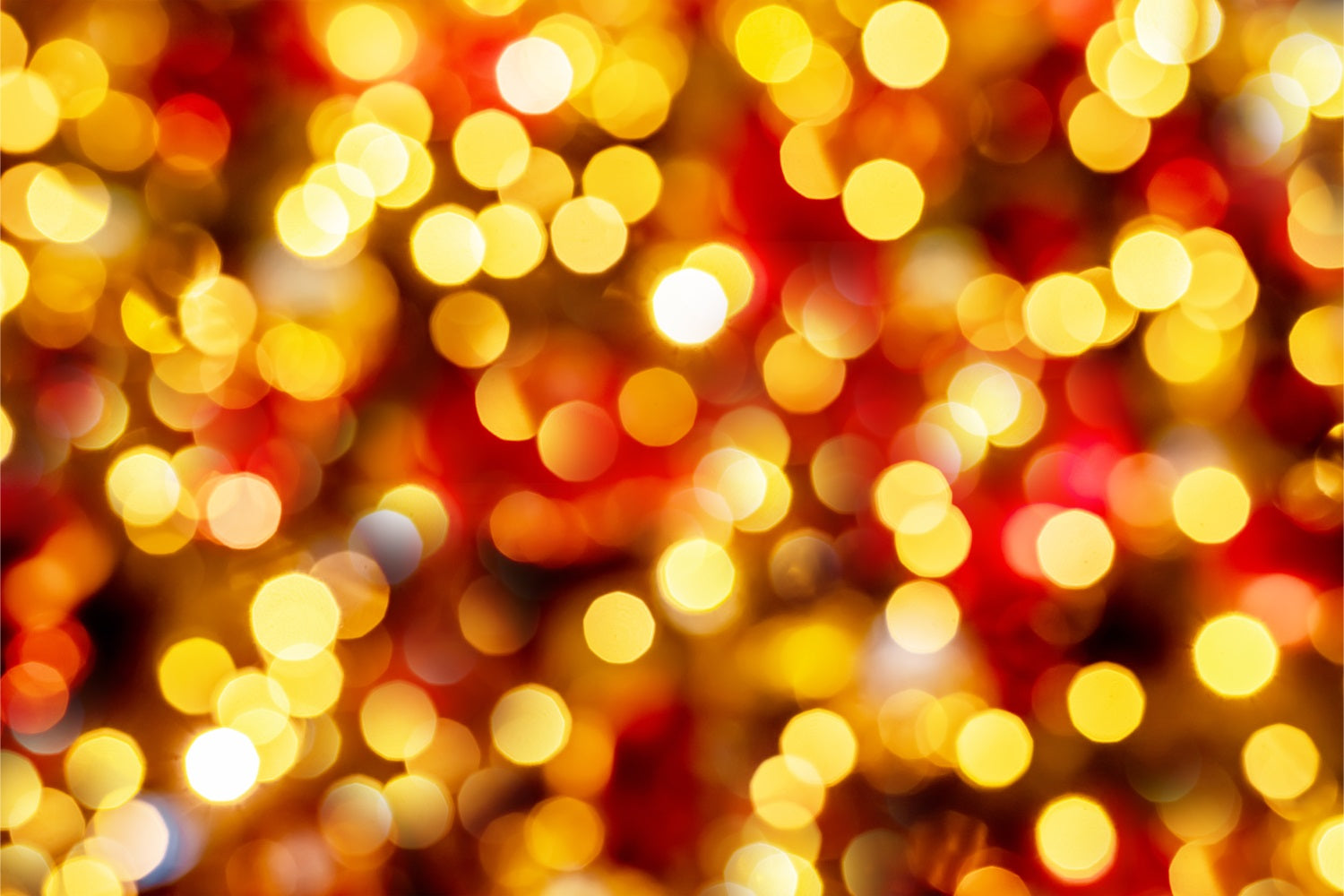 Christmas Picture Backdrop Golden Red Glitter Bokeh Backdrop BRP11-145