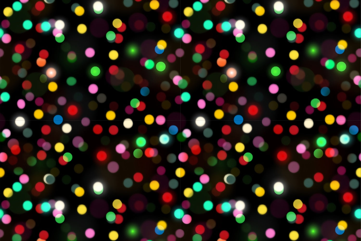 Christmas Scene Backdrop Colorful Bokeh Photography Backdrop BRP11-150