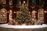 Christmas Tree Photo Backdrop Lavish Celebration Backdrop BRP11-204