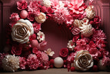 Photography Valentine Backdrops Rose Flower Arch Weddings Backdrop BRP11-314