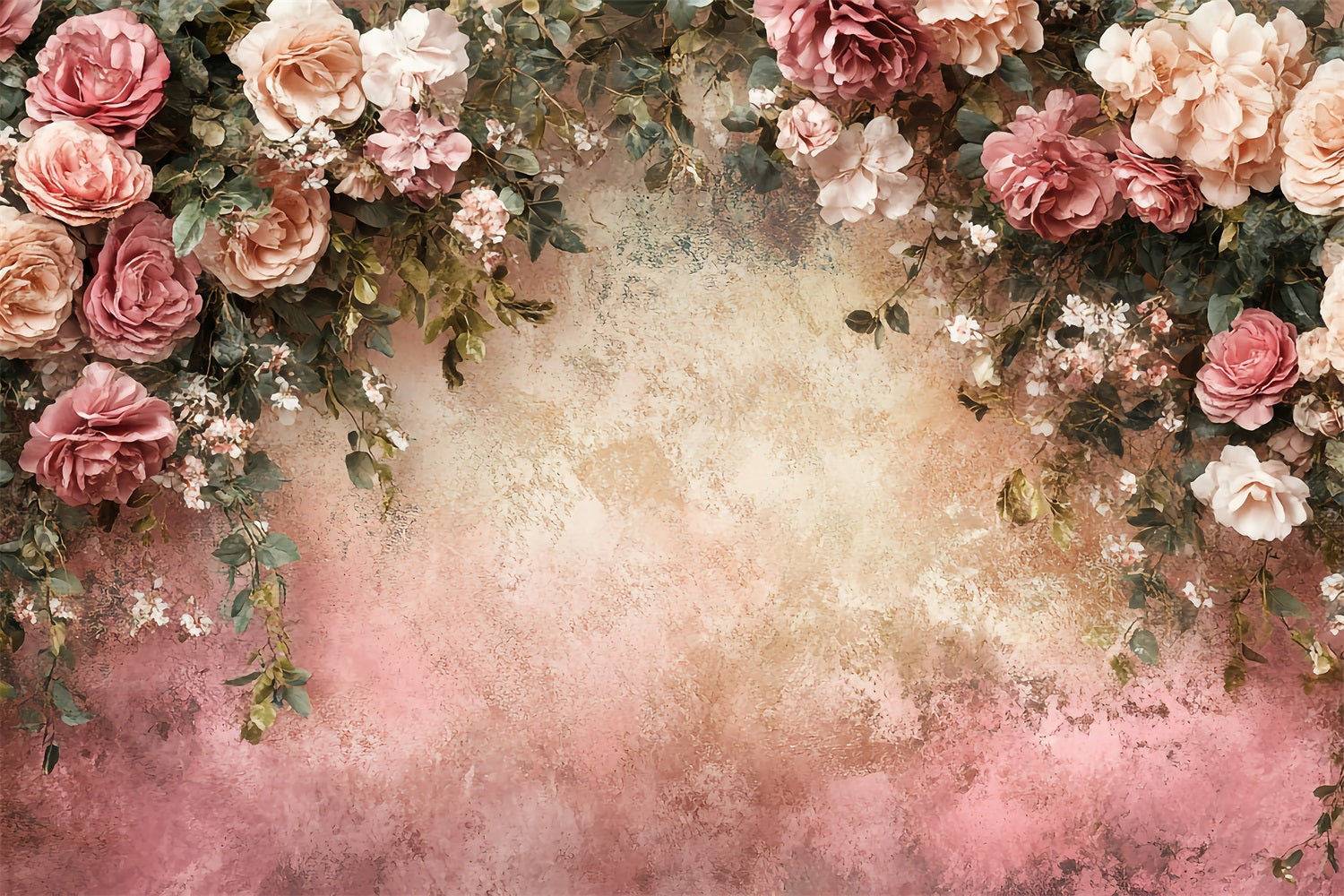 Photo Backdrop Vintage Floral Wall Decor Backdrop BRP11-562