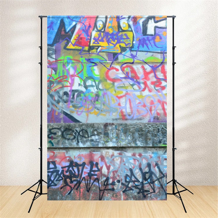 Graffiti Backdrops Brilliant Urban Street Art Backdrop BRP12-125