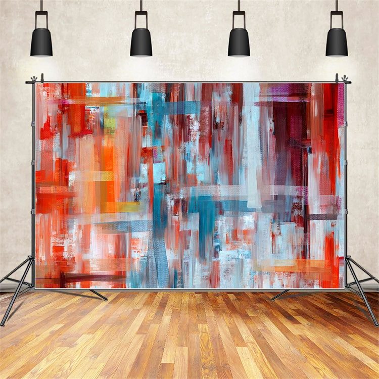 Graffiti Photography Backdrops Abstract Striped Art Backdrop BRP12-160