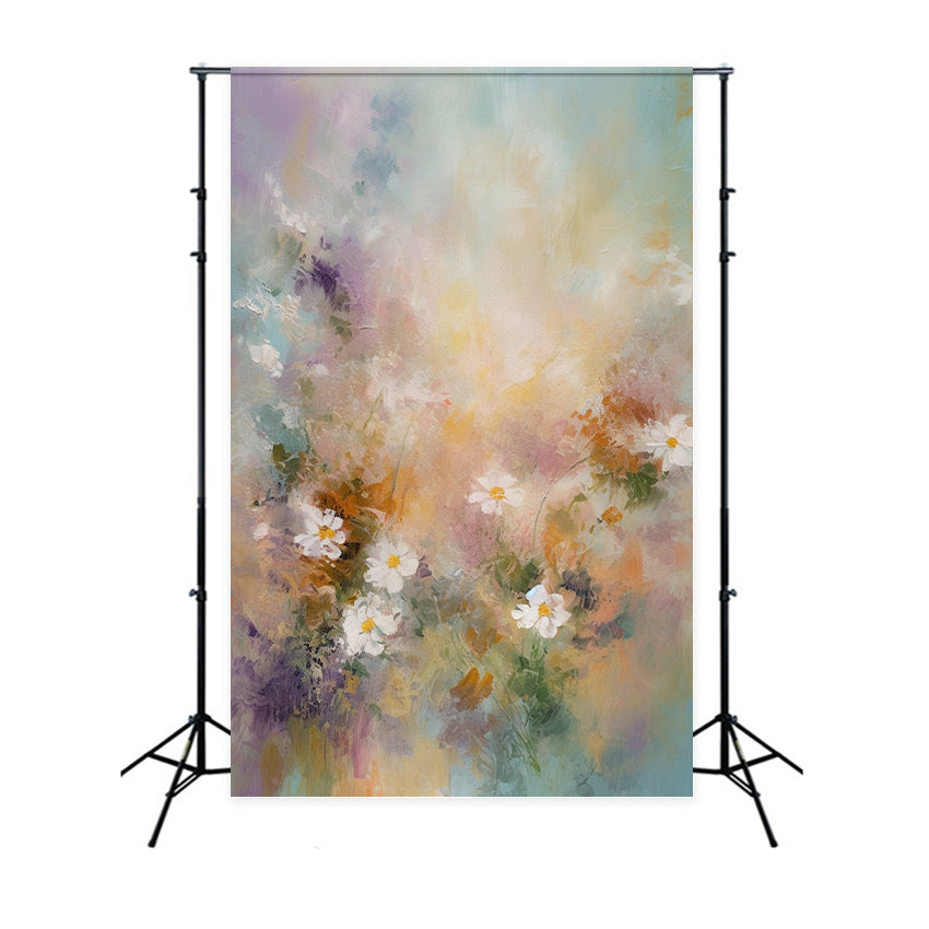 Maternity Backdrop Art Decor Pastel Flower Wall Backdrop BRP12-28